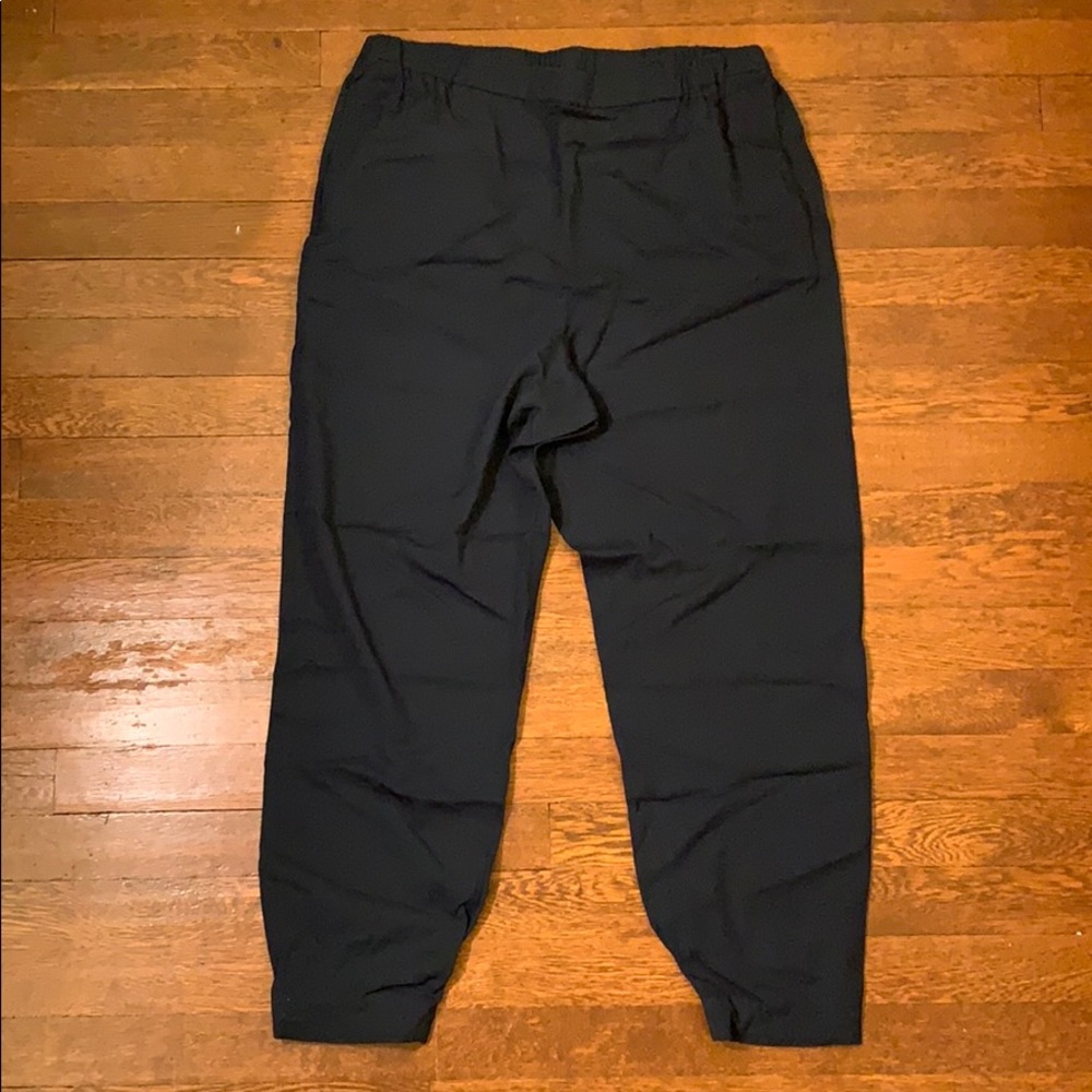 Navy Cos Rayon joggers with elastic waist band, 10